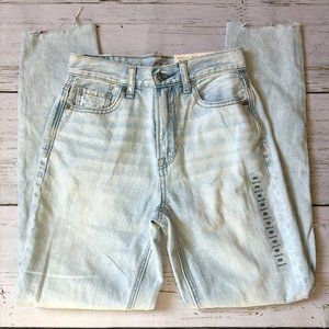 American Eagle Light Wash Mom Jean NWT